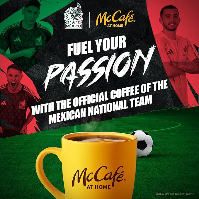McCafe Colombian Medium-Dark Roast Ground Coffee 24 oz Canister (Pack of 2)