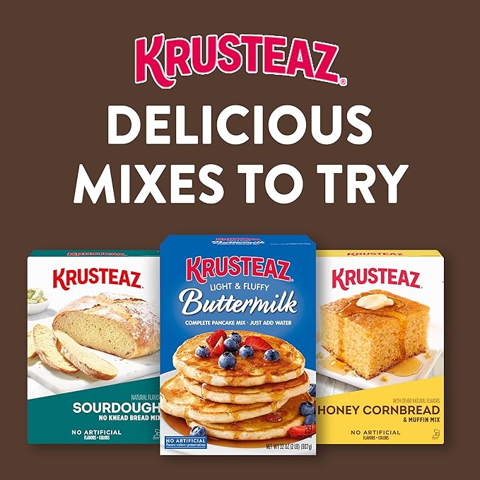 Krusteaz Double Chocolate Muffin Mix Made with Real Chocolate Chips 20 oz Boxes (Pack of 12)