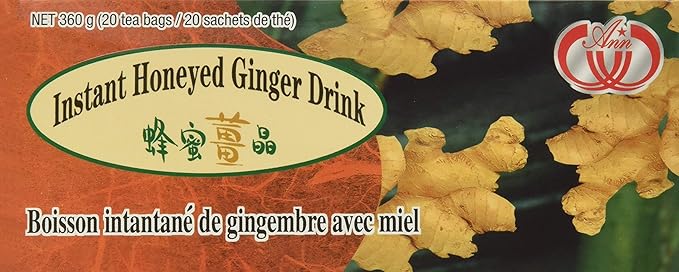 3-Pack of Instant Honeyed Ginger Drink 360g Each Box 20 Tea Bags