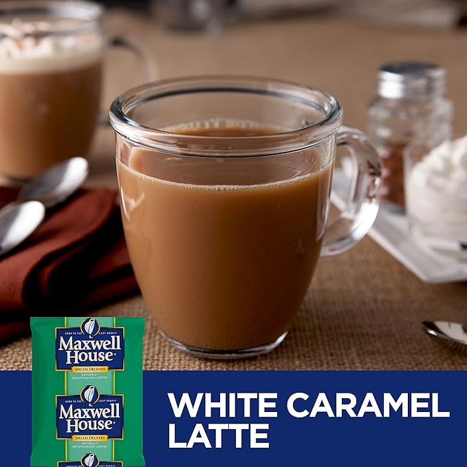 Maxwell House Decaf Special Delivery Medium Roast Coffee (1.3 oz Bags 7 Count Pack of 6)