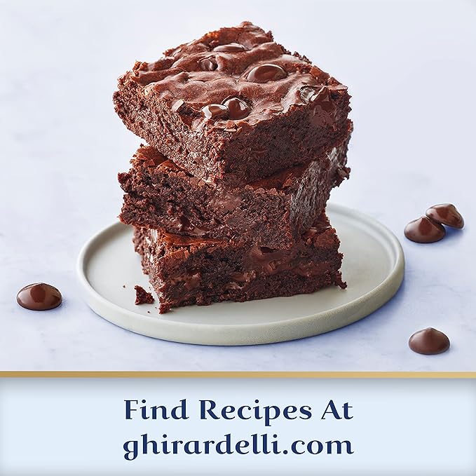 GHIRARDELLI Semi-Sweet Chocolate Premium Baking Chips Chocolate Chips for Baking 24 oz Bag (Pack of 3)