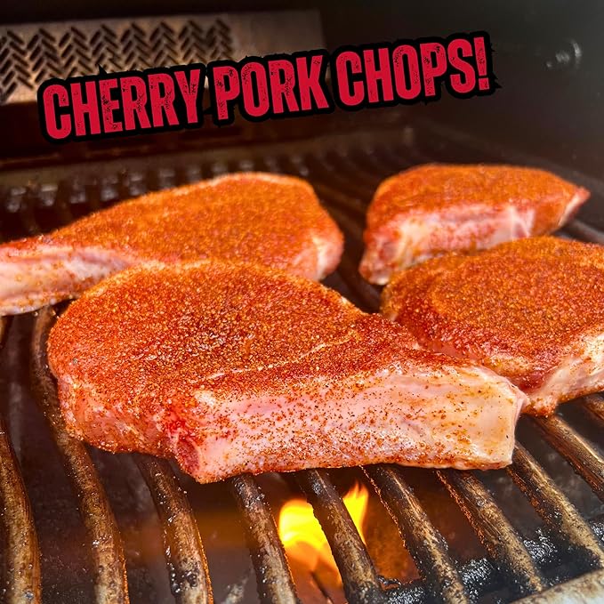 Sweet &amp Smoky BBQ Rub Gift Set for Grill Lovers – Fruit-Infused Peach Apple &amp Cherry Rubs + Award-Winning BBQ Seasonings | Ultimate Smoking &amp Grilling Set for Men Dads &amp Backyard Pit