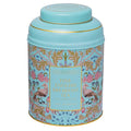 New English Teas Song Thrush &amp Berries Tea Tin in Mint Green with 240 English Breakfast Teabags