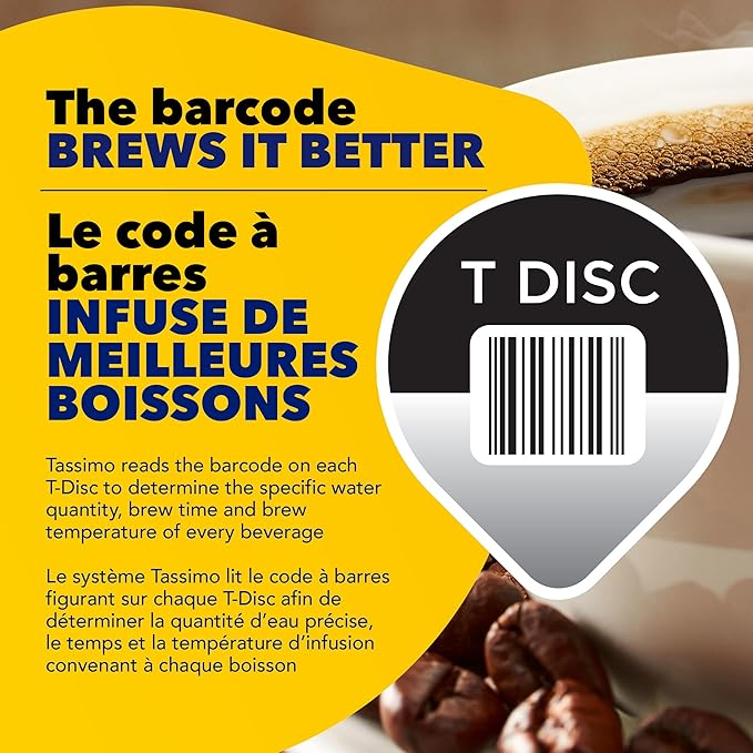 Tassimo Maxwell House Morning Blend Coffee 70 T-Discs (5 Boxes of 14 T-Discs) {Imported from Canada}