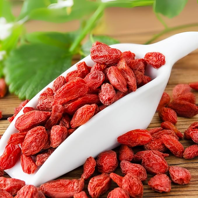 Organic Dried Goji Berries Bulk 11 Lbs Largest Size Fruit Superfood Natural Handpicked Raw Natural Vegan Non-GMO Kosher Gluten Free in Bag
