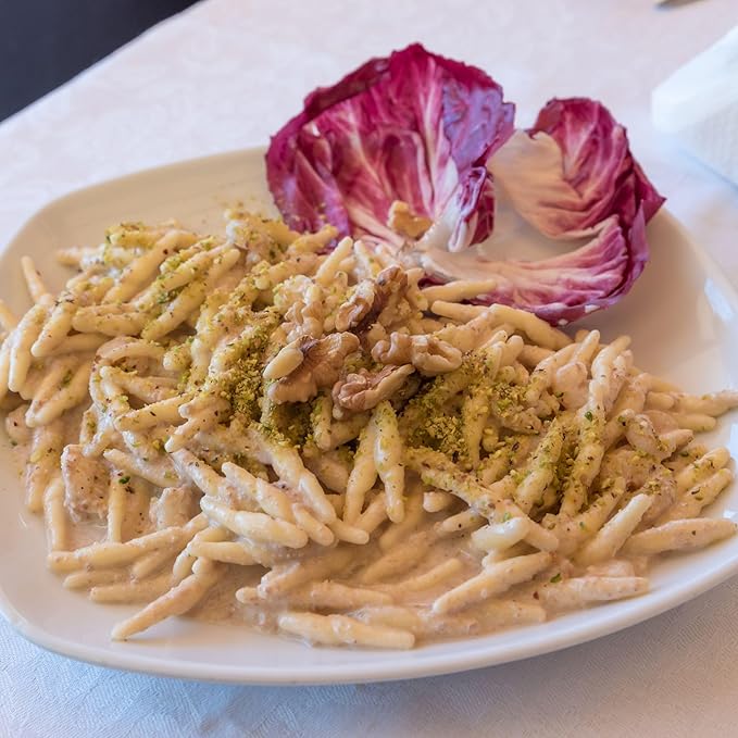 Antichi Poderi Toscani Pasta Duo - Red Lentil Fusilli &amp Chickpea Strozzapretti 8.8oz | Protein Rich High Fiber Imported from Italy