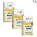 Jovial Organic Einkorn Unbleached All Purpose Flour - Bread Baking Flour for Sourdough High Protein Non-GMO Organic Pizza &amp Pasta European Italian Glyphosate Free - 32 Oz 3 Pack