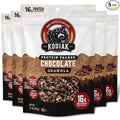 Kodiak Cakes Granola Pouch Chocolate High Protein 100% Whole Grains (Pack of 5 pouches)
