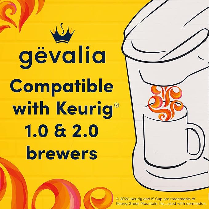 Gevalia Signature Blend Mild Light Roast K-Cup Coffee Pods 84 ct Box