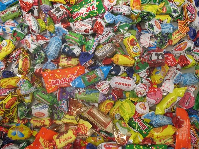 Gourmet Russian &amp Ukrainian Chocolate Candy Assortment (5 Lbs (80oz))
