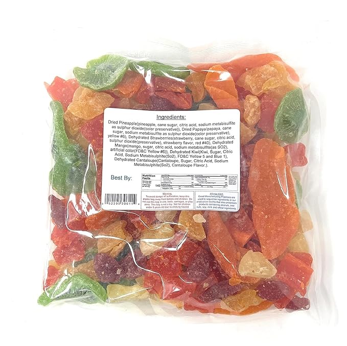 YANKEETRADERS® Dried Tropical Fruit Salad 2 Pounds