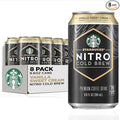 Starbucks Nitro Cold Brew Vanilla Sweet Cream 9.6 fl oz Can (8 Pack)