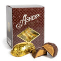 Asher's Chocolates Chocolate Covered Eggs Individually Wrapped 2oz Eggs Covered in Chocolate Spring Collection of Easter Eggs Small Batches of Kosher Chocolate Family Owned Since 1892 (6 Eggs Mi