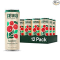 Zevia Zero Sugar Tea Black Tea with Raspberry 12 oz Cans (12-Pack) – Naturally Sweetened Zero Calorie Sugar Free - Non-GMO Project Verified Gluten-Free Vegan