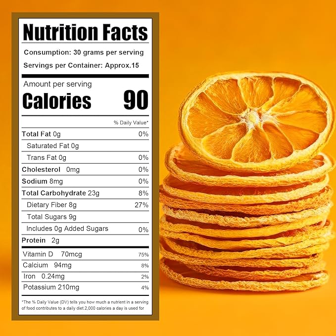 16 Oz Freeze-Dried Whole Strawberries and Dried Orange Slices