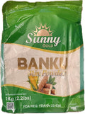 Sunny Gold Banku Mix Traditional African Cassava and Maize Flour 2.2 lbs