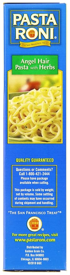 Pasta Roni Angel Hair Pasta with Herbs 4.8-Ounce (Pack of 12)