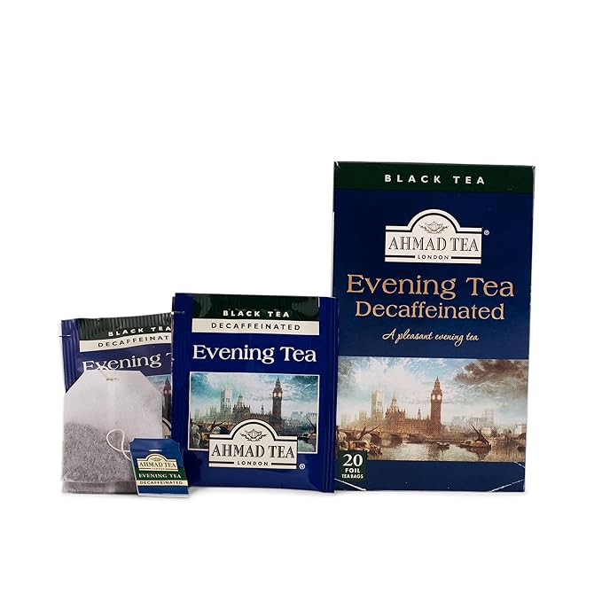 Ahmad Tea Decaffeinated Evening Tea 120 Count (Pack of 6)