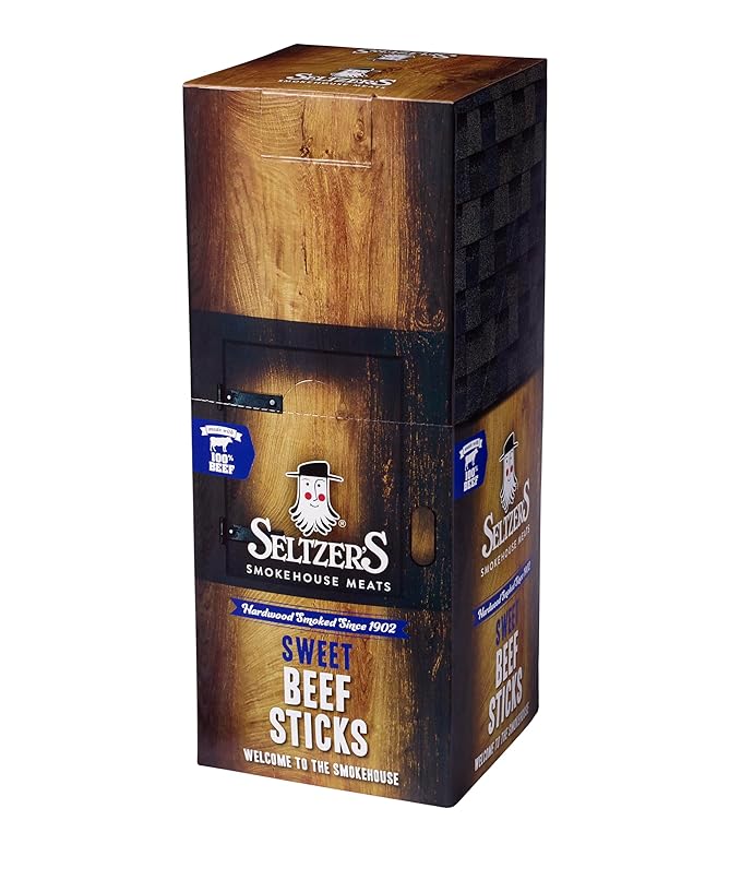 Seltzer's 2pc. Sweet Beef Stick (Pack of 15)
