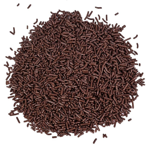 A Great Surprise Chocolate Sprinkles - 2.2 Pounds - Chocolate Jimmies for Ice Cream - Holiday Toppings for Baking Cake Decorating Cookies Cupcake
