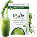 Encha Matcha - Ceremonial Grade Matcha Powder Organic First Harvest Japanese Green Tea Powder From Uji Japan (60g/2.12oz)