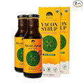 Nepal Tea Yacon Syrup 100% Organic 9.5 Fl Oz Glass Bottle - Low Calorie Satisfying Sweetness Rich in Minerals Low Glycemic High in FOS/Prebiotic for Digestive Health | 2 Pack