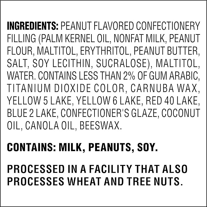 Atkins Endulge Treat Peanut Butter Candies 2g Net Carbs 2g Sugar Creamy Peanut Butter Filling Low Carb Low Sugar 4 Packs (5 Count Each)