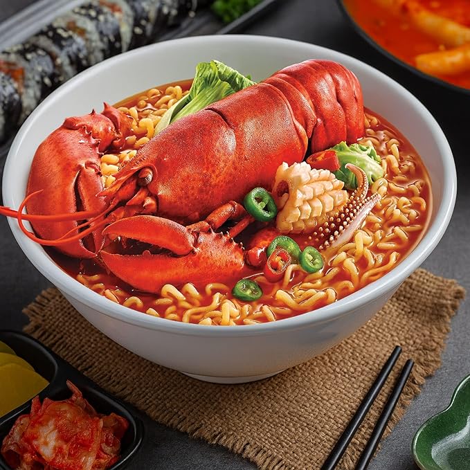 Paldo King Cup Lobster Noodle Soup3.88-Ounce Cup (Pack of 16)