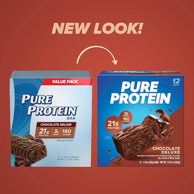Pure Protein Vanilla Protein Shake 30g Complete Protein &amp Bars High Protein Nutritious Snacks to Support Energy