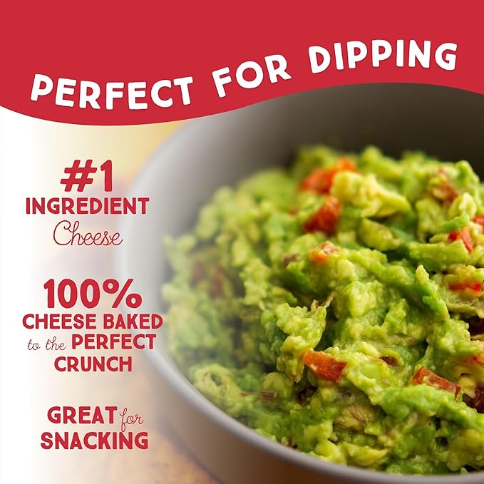 Whisps Cheese Crisps Variety Pack | Protein Chips | Healthy Snacks | Protein Snacks Gluten Free High Protein Low Carb Keto Food | Parmesan Cheddar Cheese Asiago Pepper Jack (2.12 Oz 6 Pack)
