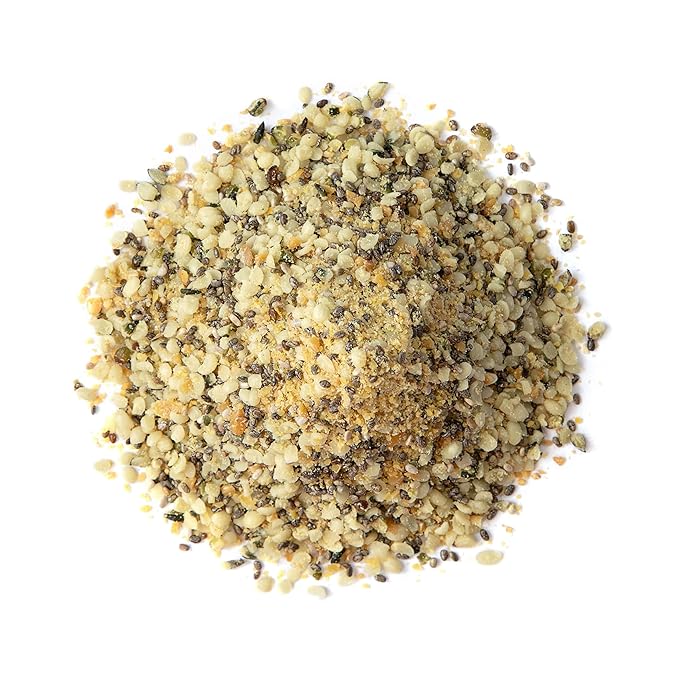 Food to Live Organic FiberFull Flax Hemp and Chia Seeds Blend 5 Pounds with Cold-Milled Flax Non-GMO Bulk. Rich in Omega 3 and Fiber. Perfect for Smoothies Salads Oatmeal