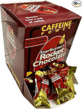 Rocket Chocolate Dark Chocolate Cherry Flavored Caffeinated Chocolate Truffles 50 count Mini