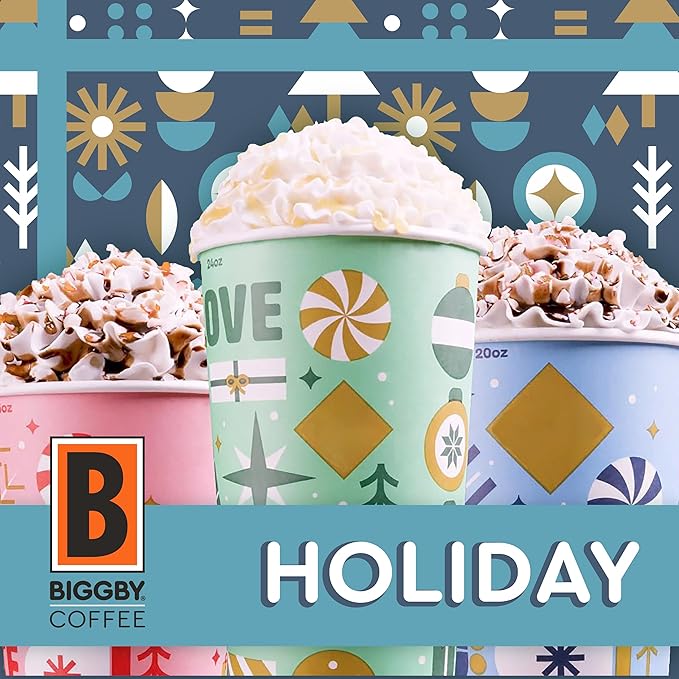 BIGGBY® Michigan Cherry Flavored Ground Coffee 12oz Bag Medium Roast (Pack of 2)