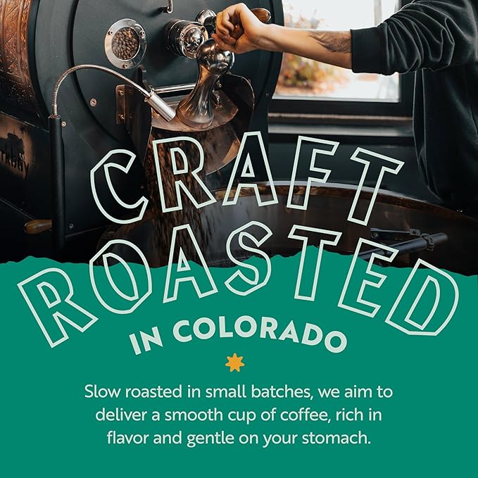 Clean Coffee Co. - Low Acid Dark Roast Tested for Molds and Toxins Honduras Blend Notes of Caramel Dark Chocolate and Toasted Malts (Ground 12 oz Bag)