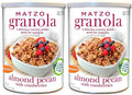 Manischewitz Almond Pecan Granola With Cranberries 10oz (2 Pack) | Kosher For Passover Crunchy &amp Delicious Great for Snacking