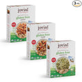 Jovial Whole Grain Brown Rice Pasta Variety Pack (Rigate Fusilli Caserecce) - Whole Grain Pasta Organic Pasta Gluten Free Dairy Free Brown Rice Pasta Made in Italy - 12 Oz 3 Pack