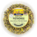 Setton Farms Shelled Pistachio Kernels Halves &amp Pieces Raw 20 Ounce (No Shells Raw Unsalted) (Also perfect for making Dubai Chocolate)