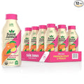 Saint James Iced Tea - Organic Green Tea - Non GMO Gluten Free Low Calorie &amp Low Sugar - Passion Fruit &amp Peach 12 Pack (16 fl oz each)