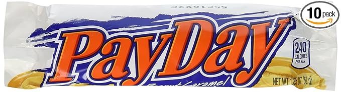 Payday Peanut Caramel Bar 10-pack 18.5-Ounces