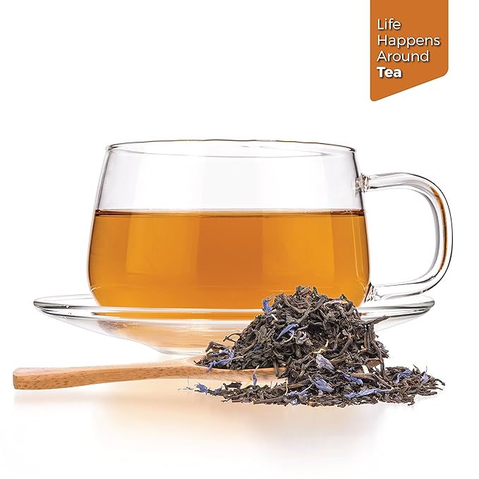 Tealyra - Cream Earl Grey Moonlight - Luxurious Loose Leaf Black Tea - Citrusy Bergamot with French Vanilla - All Natural Medium Caffeine 200g (7-ounce)