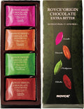 ROYCE' Origin Chocolate Extra Bitter - Assortment of Dark Chocolate Squares | Ideal for Baking and Desserts| No Artificial Preservatives | Japanese Chocolate from Hokkaido (20 Pieces of Chocolate Sq