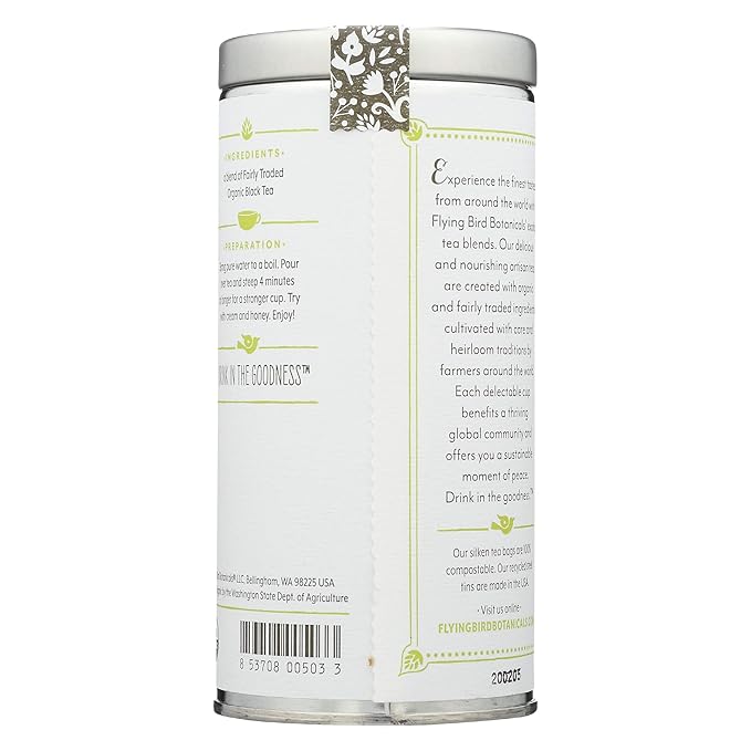 FLYING BIRD BOTANICALS Irish Breakfast Tea 15 CT