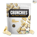 Crunchies Freeze-Dried Fruits 100% All Natural Crispy Fruit Non GMO and Kosher Resealable Freeze Dried Fruit Snack Packs Pack of 6 (Pineapple)