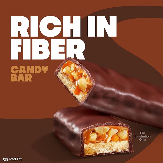 Quest Nutrition Protein Bar Peanutty Caramel Flavor 15g Protein 2g Sugar Low Sugar Gluten Free 12 Count