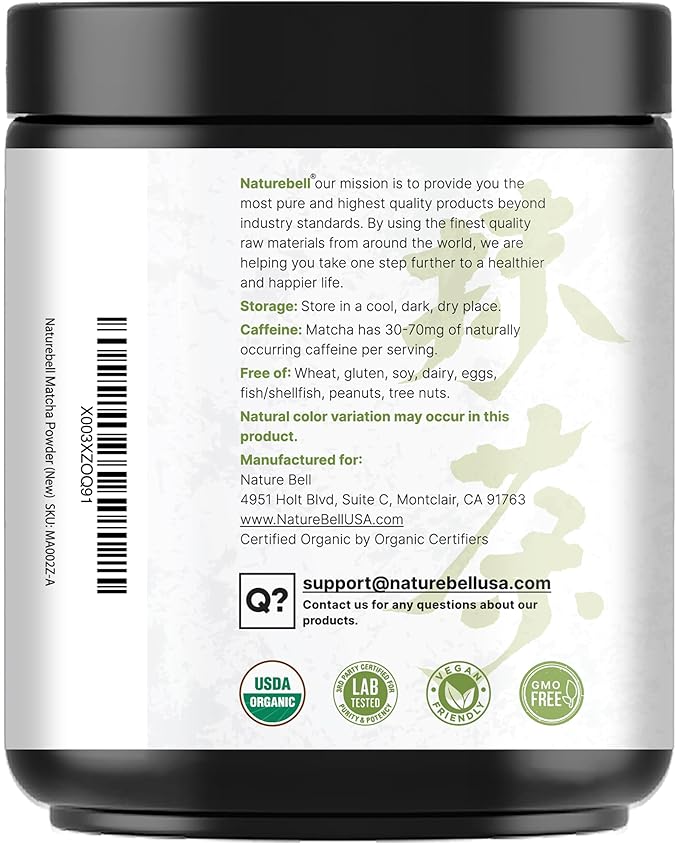 Organic Matcha Green Tea Powder 2 Pounds | Unsweetened with Zero Sugar Culinary Grade Potent Early Harvest Fine Stone Ground – Vegan All Purpose Great for Matcha Latte