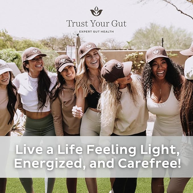Trust Your Gut Organic Herbal Tea Blend – Lemon Balm Holy Basil Dandelion &amp Ginger Root – Supports Healthy Digestion &amp Gut Balance – Orange Spice 30 Bags