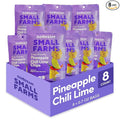GoodSAM Small Farms Baked Pineapple Chili Lime Chips Pack of 8 Simple Ingredient Fruit Chips