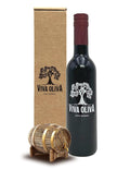 Viva Oliva 18 Year Traditional Balsamic Vinegar - 375ml (12.7oz) - Premium Quality - 100% Natural - Barrel Aged Gourmet Balsamic from Modena Italy