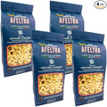 Afeltra Vesuvio Pasta from Italy 17.6 oz. (500g)(Pack of 4) Pasta di Gragnano IGP - Torchio - Vesuvio - Authentic Italian - Noodles from Durum Wheat Semolina