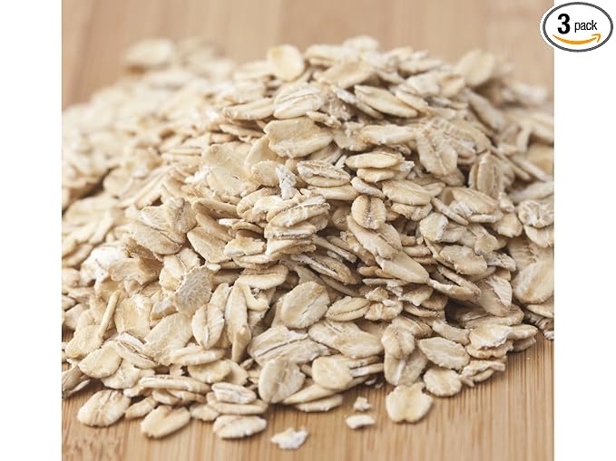 Grain Millers Regular Rolled Oats #5 50 lbs. [Pack of 3]